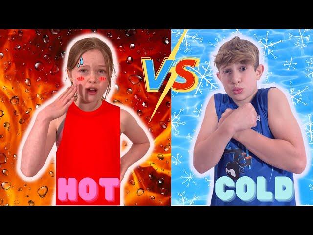 Hot vs Cold **extreme challenge**