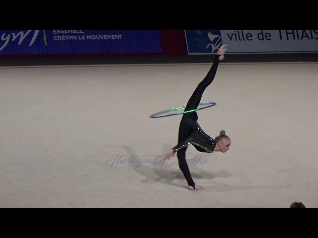 Olena DIACHENKO (UKR) hoop - 2018 Thiais AA (NO SOUND)