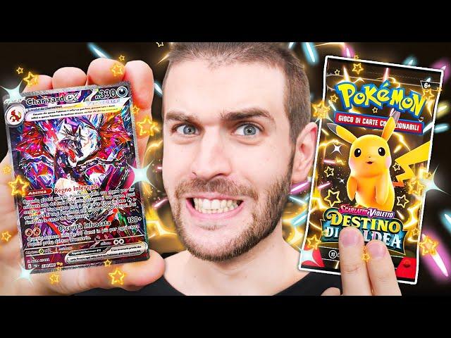 *HO TROVATO CHARIZARD ex ULTRARARA SHINY DA 300€!!!* - Apro 15 Bustine Pokemon Destino Di Paldea