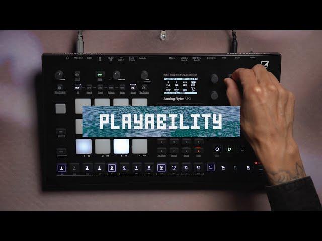 Analog Rytm More Playability // Analog Rytm OS 1.70 upgrade