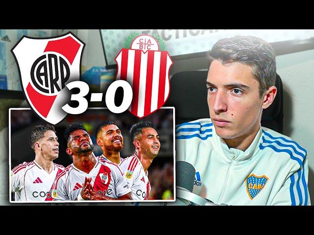 RIVER PLATE 3 - BARRACAS CENTRAL 0 - REACCION PICANTE - Liga Argentina 2024 - Toto Bordieri