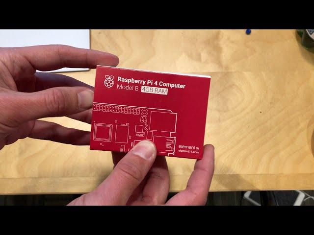Raspberry Pi 4 Unboxing