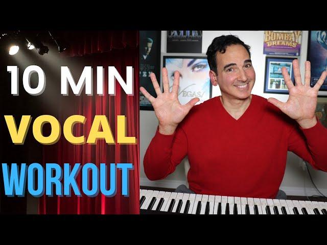 10 Minute Daily VOCAL WORKOUT! Vocal Exercise