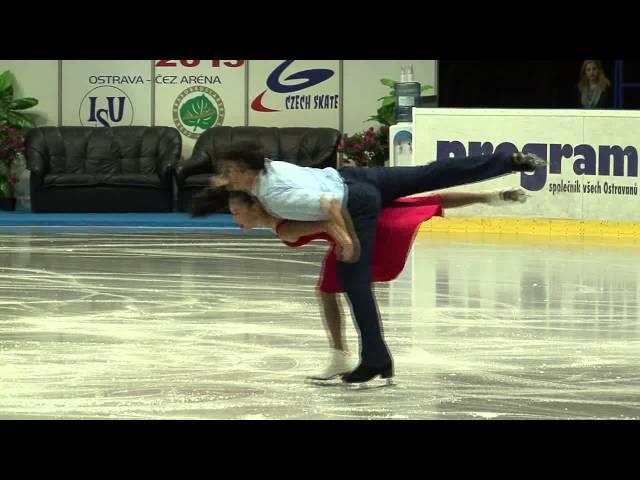 9 Danielle WU / Spencer SOO (CAN) - ISU JGP Czech Skate 2013 Junior Ice Dance Free Dance