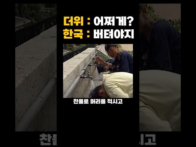 에어컨 없이 한반도의 무더위에서 살아남는 방법 우리나라 그때 그 시절 레전드