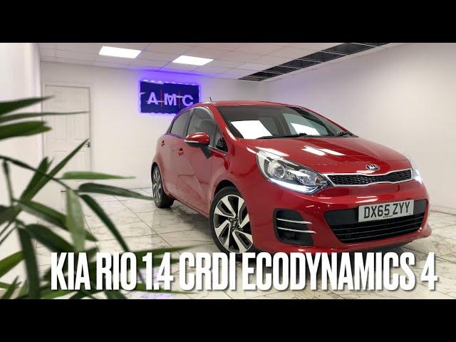 Kia Rio CRDI 1.4 EcoDynamics 4 Walkthrough