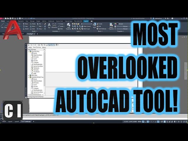 Learn AutoCAD’s Most Underrated Tool: DesignCenter