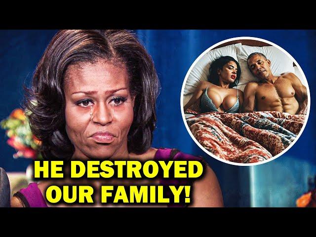 Michelle Obama Very Emotional After Her Daughters Confess This