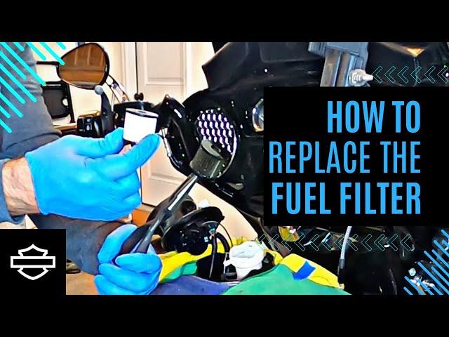How To Replace The Fuel Filter On A Harley Davidson Street Glide