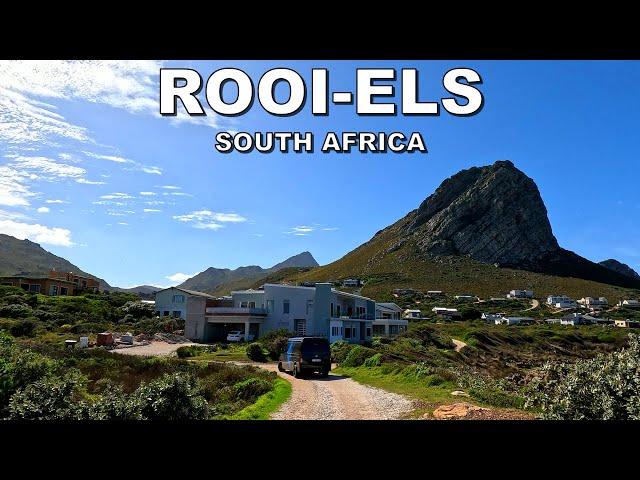 DRIVING around ROOI-ELS in SOUTH AFRICA * 4K (60fps)