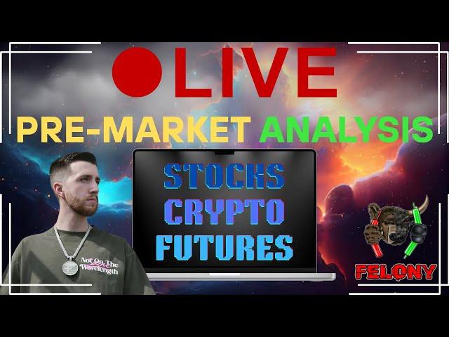 LIVE STOCK MARKET PREP | FOMC Behind Us, Do We Break The Range