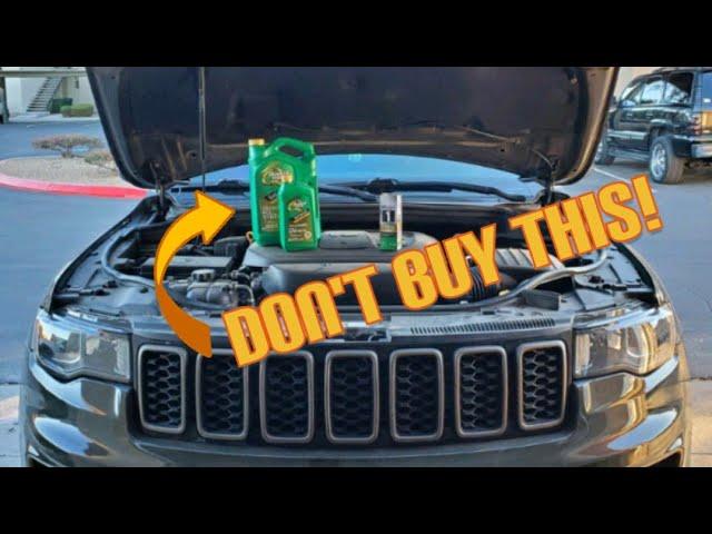 1 GUY, 1 GRAND CHEROKEE (WK2) & 1 FAILED OIL CHANGE!