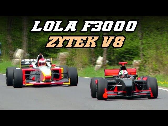 Lola F3000 and B99-50 Zytek V8 at Hillclimb