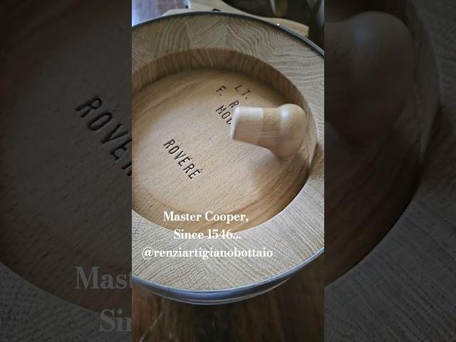 Top Series, Oak Barrels @renziartigianobottaio #mastercooper #topseries #barrels