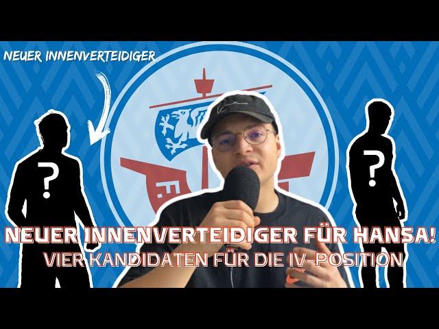 VERSTÄRKUNG für HANSA ROSTOCK: 4 TRANSFERVORSCHLÄGE für die INNENVERTEIDIGUNG