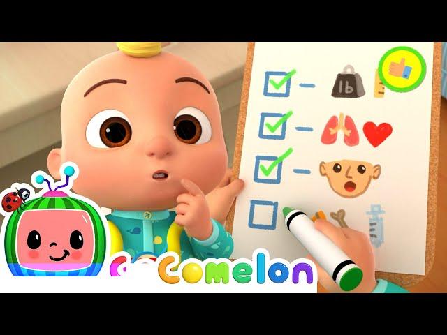 JJ Doctor Check-Up Song | Cocomelon - Healthy Habits and Routines