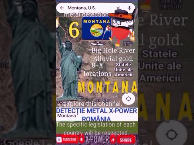#X #US #X6 #Montana #Big #Hole #River #share #shorts #metal #detecting #detectie #metale #x #power
