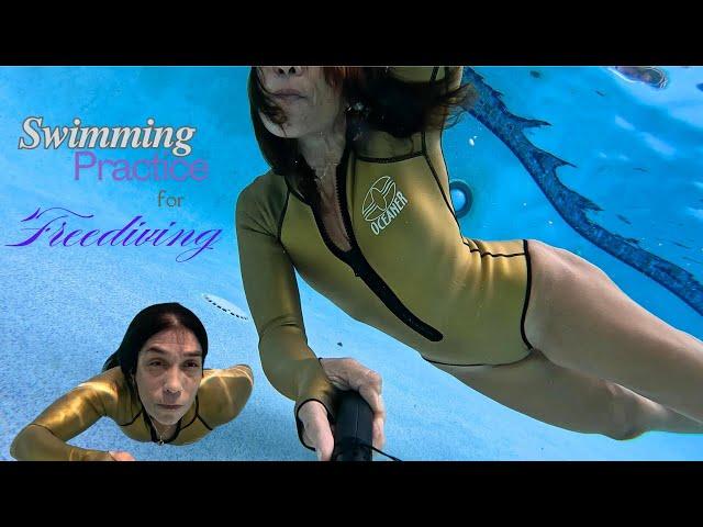 Swimming Practice For Freediving ~ Underwater 