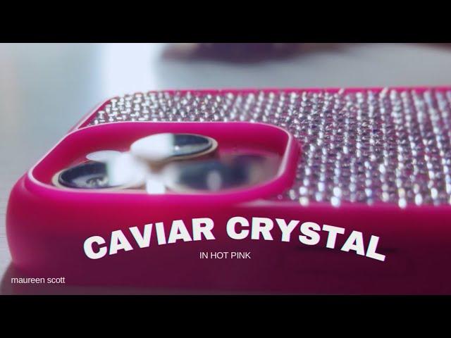 NEW Velvet Caviar  Crystal Case  Hot Pink