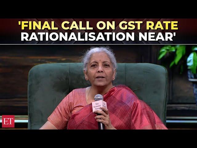 Final call on GST rate rationalisation near, slab restructuring under review, says FM Sitharaman