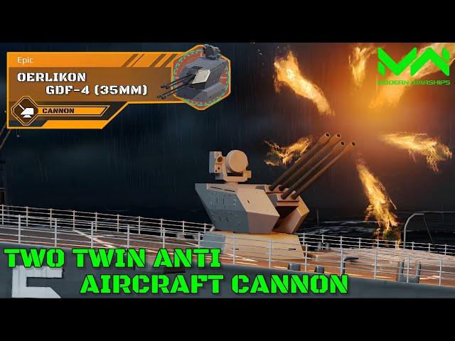 New Anti Aircraft Cannon! Oerlikon GDF-4 (35mm) Review and Test! The Real Mosquito Remover