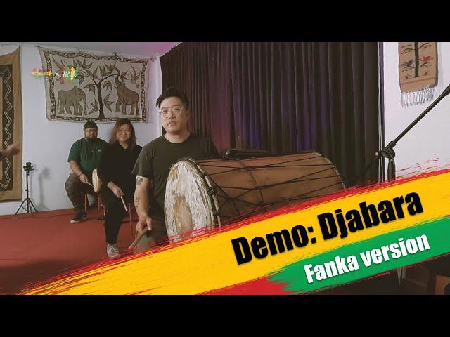 Rhythm: Djabara - Fanka version (Individual djembe dunun demo and performance)