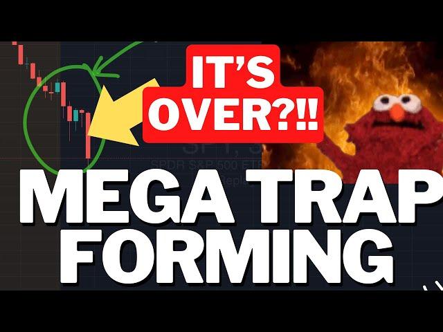 BIG TRAP IS FORMING YOU DON'T EVEN KNOW IT - SPY QQQ OPTIONS ES NQ SWING & DAY TRADING