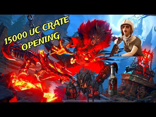 15000 UC | Wrath Of Vengeance Crate opening @OddzGamingYT