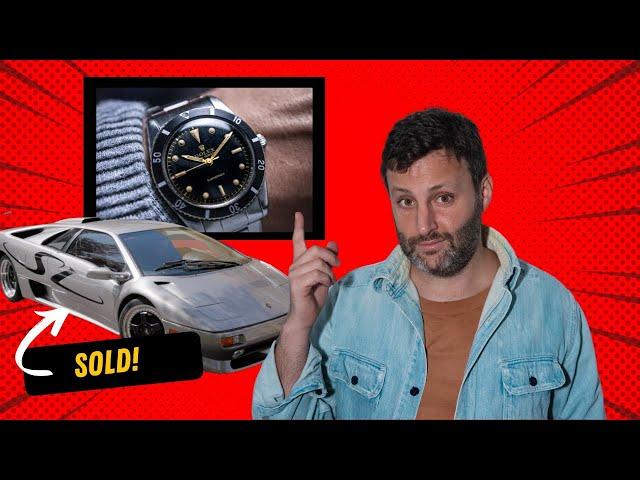 SELLING A $500,000 VINTAGE LAMBO TO A WATCH COLLECTOR