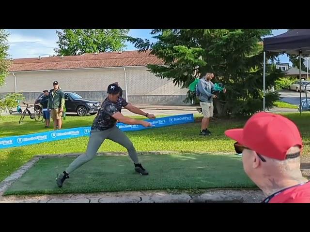 Paul McBeth slow motion backhand drive