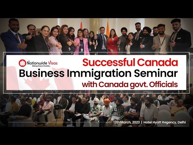 Business Immigration Seminar with Govt. of Canada | The "Secret" to Canada PR in 90 Days!