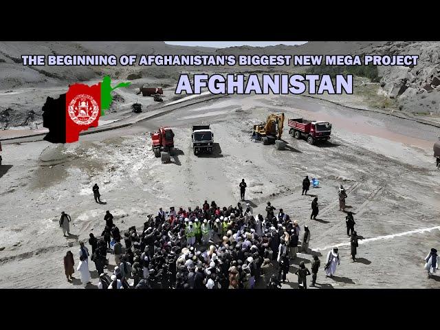 The beginning of Afghanistan's biggest new mega project on the Pakistan border