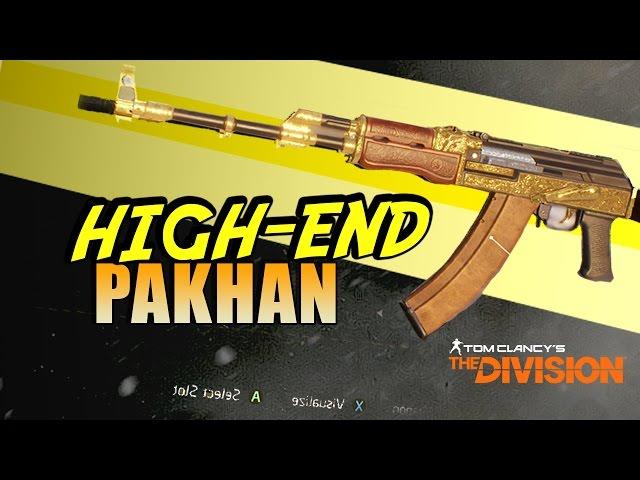 The Division | PAKHAN High-End LMG Weapon recommendation (Best Weapons in The Division)