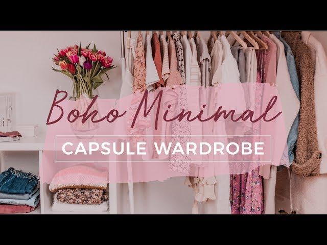 My BOHO MINIMAL Capsule Wardrobe