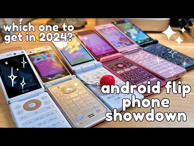 ultimate  japanese flip phone comparison video | kyocera sharp aquos and more!