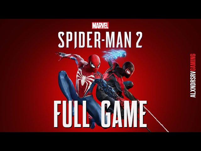 SPIDER-MAN 2 Gameplay Walkthrough FULL GAME PS5 4K 60FPS No Commentary