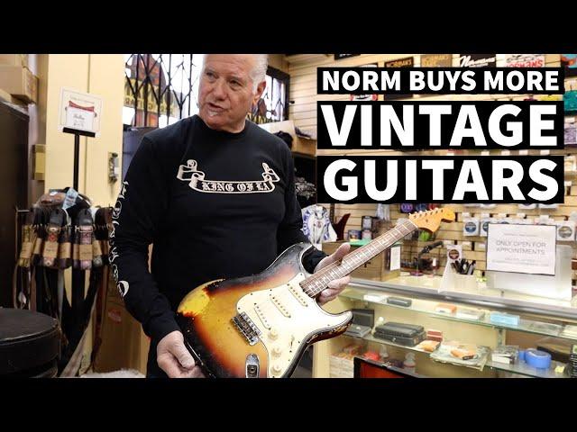 NORM BUYS TONS OF VINTAGE GUITARS!!! | Norman's Rare Guitars