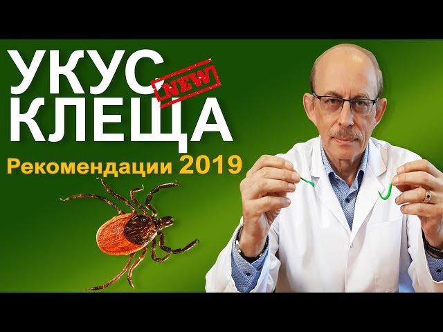 Укус клеща - что делать? Новые рекомендации СDC и AMMI 2019