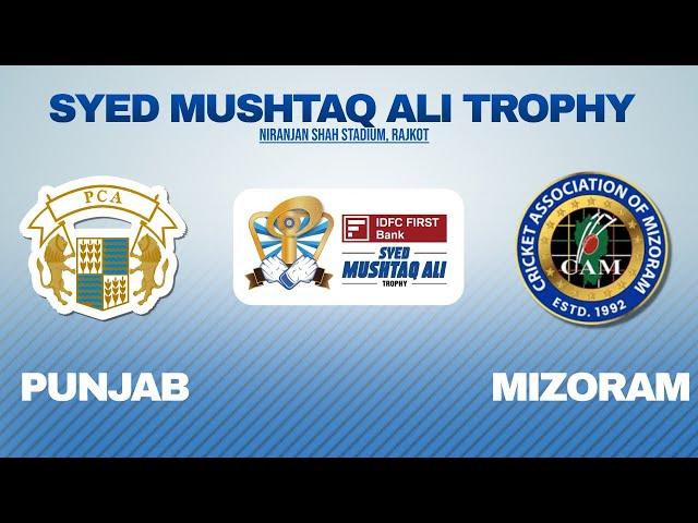 Mizoram vs Punjab - Highlights | Syed Mushtaq Ali Trophy 2024 highlights