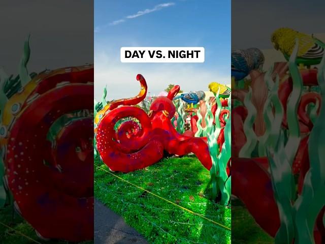 ️ vs ! Our lanterns glow like magic.  See our lanterns light up Concord Mills until June 22!