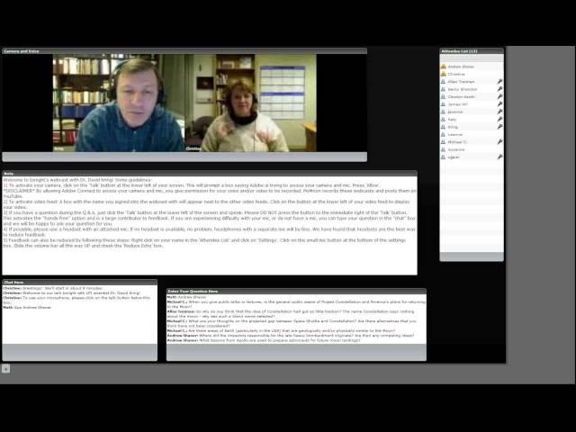 Why Explore The Moon? (Webcast Interview with NASA)