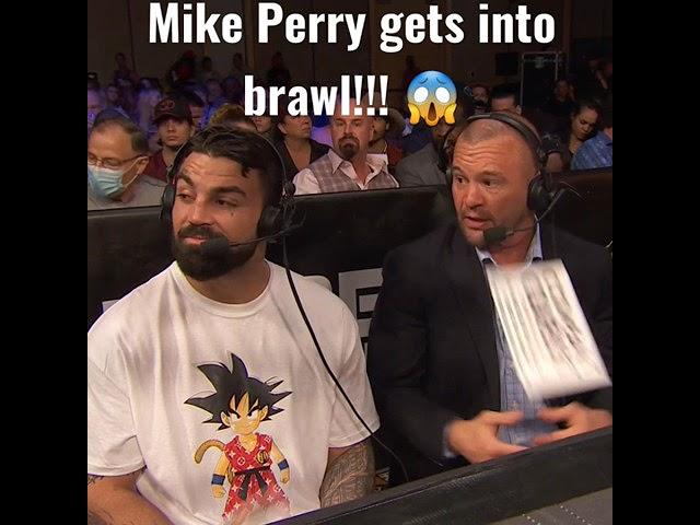 Mike Perry gets into brawl against Julian Lane! 