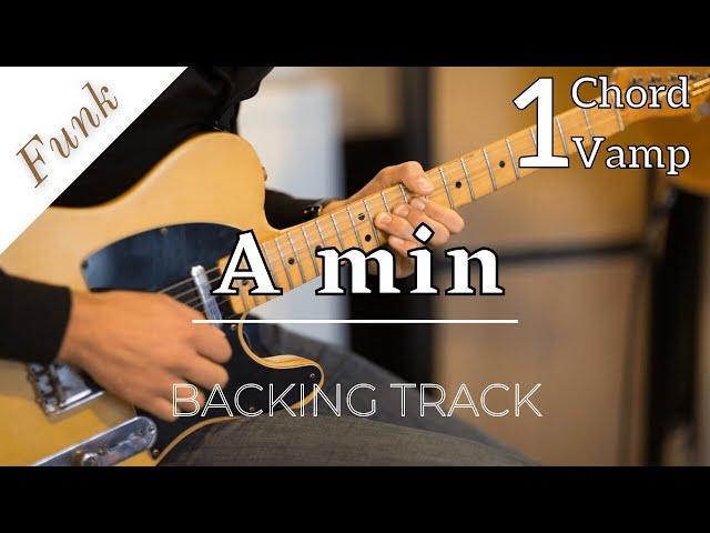 One Chord Backing Track - Funk - A Minor - 100 bpm