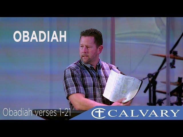 Obadiah verses 1-21   -  The Book of Obadiah