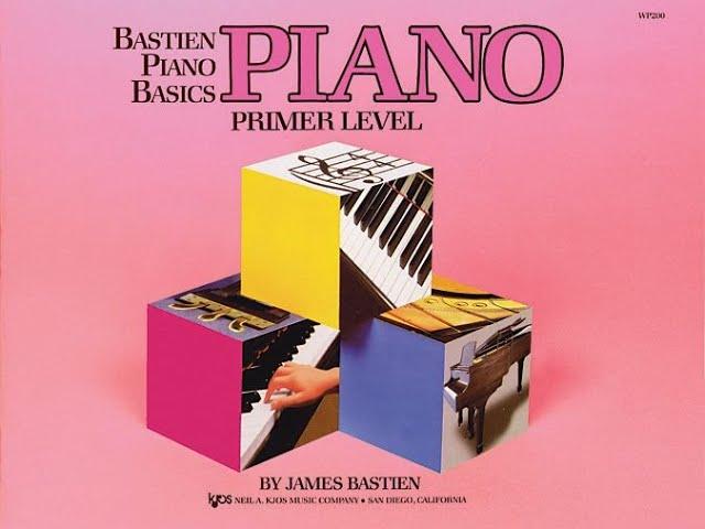 Bastien Piano Basic Primer Level - My Computer