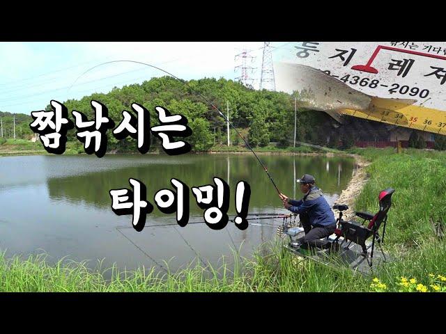 [한무 낚시TV] ep26 - 토종터 생미끼 짬낚시 / 짬낚은 알테니스킵