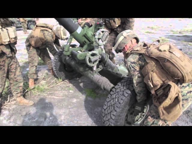 31st MEU demonstrates mortar capabilities at PHIBLEX