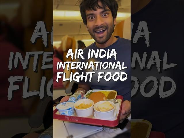 14-Hour Air India Flight to Toronto: Food Review! ️