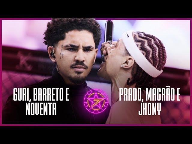 (FATALITY DA NOITE) GURI, BARRETO E NOVENTA X PRADO, MAGRÃO E JHONY | SEGUNDA FASE | BDA 7 ANOS