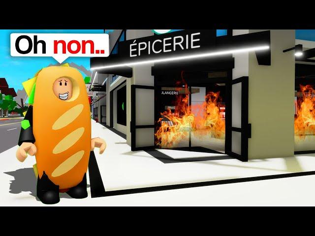 JE TRAVAILLE DANS LA NOUVELLE ÉPICERIE SUR BROOKHAVEN ROBLOX